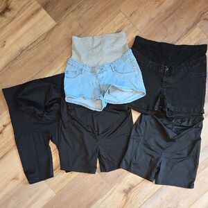 Maternity Shorts 5 Piece Bundle